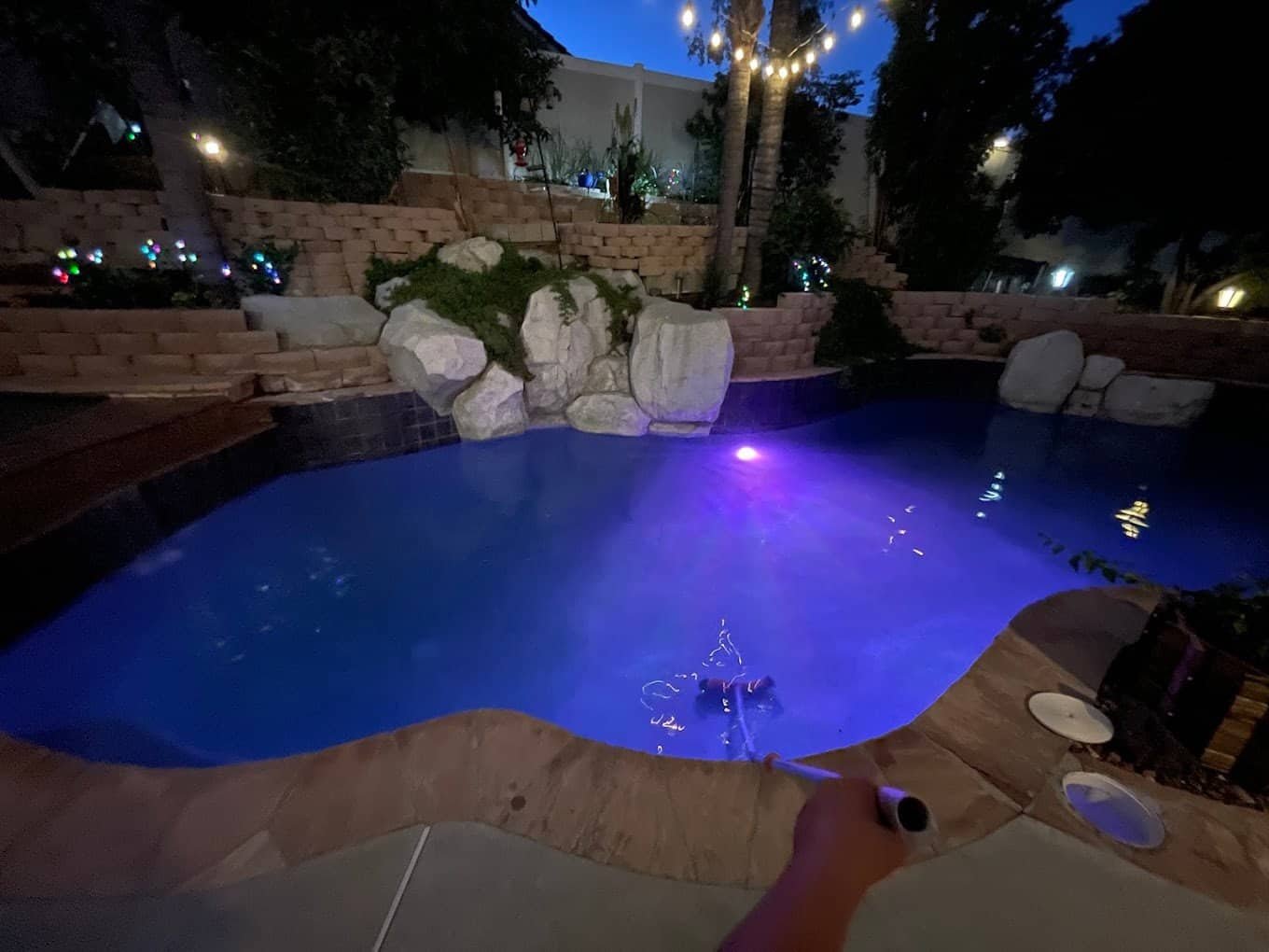 Complete pool remodeling finished by CA's Finest & Quality Pool Plastering