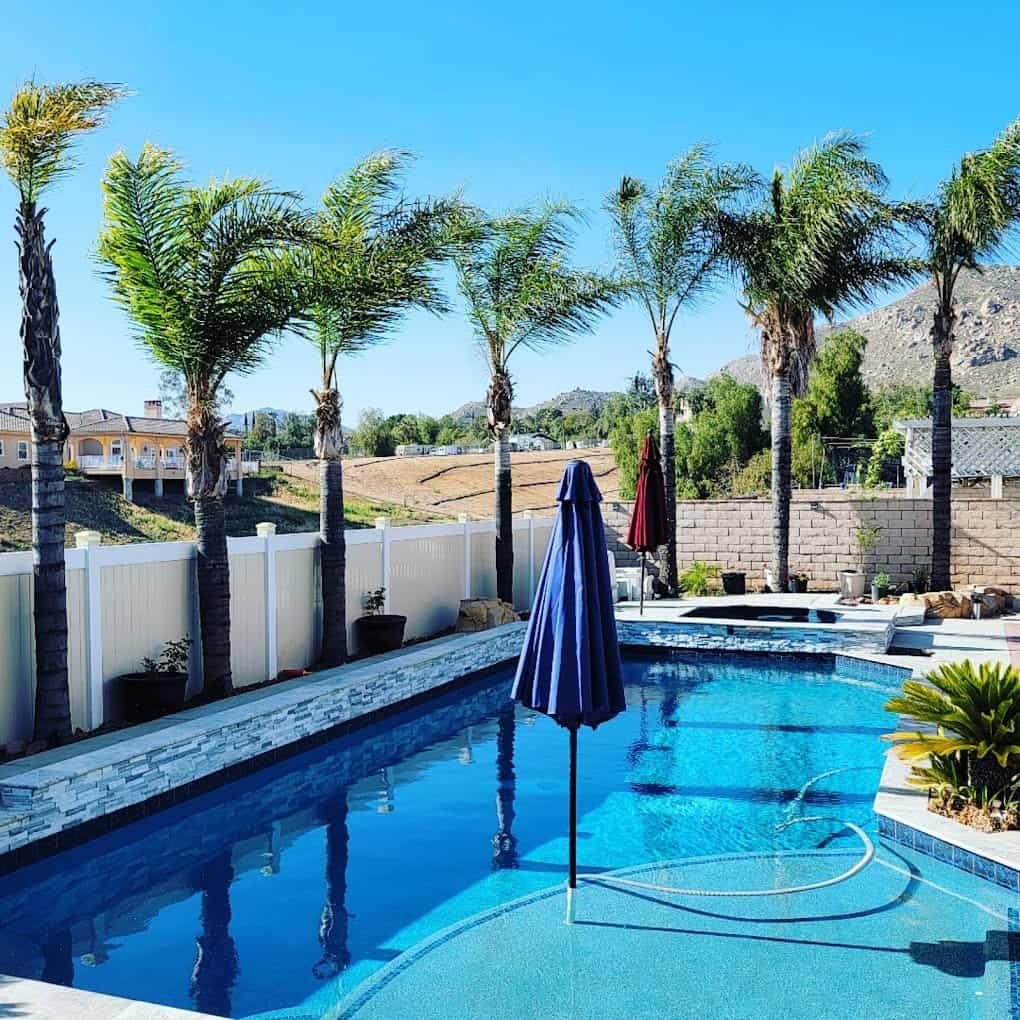 Pool replastering finished by CA's Finest & Quality Pool Plastering in Riverside County