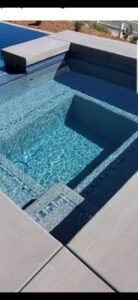 Transform your backyard with a beautifully plastered pool. CA’s Finest offers top-quality pool plastering for a sleek, durable finish. Pool renovation featuring high-quality plaster finish for durability and aesthetic appeal. Expert po.